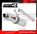 wydech tłumik DOMINATOR Okrągły pasujący do motocykla Honda XRV 750 AFRICA TWIN RD04 1990 - 1992 2