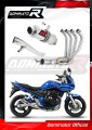 πλήρες σύστημα εξάτμισης με τελικό DOMINATOR Full System GP1 κατάλληλο για τη μοτοσυκλέτα Suzuki GSF 650 BANDIT N / S 2005 - 2006