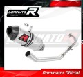 kompletny układ wydechowy z tłumikiem DOMINATOR Full System HP3 pasujący do motocykla Yamaha YZF R125 2008 - 2013 2