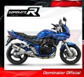εξάτμιση τελικό DOMINATOR HP1 που ταιριάζει στη μοτοσυκλέτα Suzuki GSF 650 BANDIT N / S 2005 - 2006 4