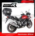 wydech tłumik DOMINATOR Homologowany Owalny pasujący do motocykla DL 1000 V-STROM 2014 - 2016 2