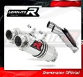 exhaust muffler DOMINATOR GP1 fits to Yamaha TRX 850 1995  2000 2