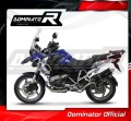 εξάτμιση σιγαστήρας DOMINATOR P7 ΜΑΥΡΟ κατάλληλο για μοτοσικλέτα BMW R1200GS 2008 - 2009 2