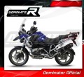 exhaust muffler DOMINATOR HP7 BLACK fits to BMW R1200GS 2008  2009 2