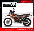 exhaust muffler DOMINATOR HP1 BLACK fits to KTM 690 ENDURO R 2021  2023 2