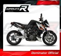 εξάτμιση τελικό DOMINATOR GP ΜΑΥΡΟ κατάλληλο για μοτοσυκλέτα KTM 990 SUPER Duke 2005 - 2013 2