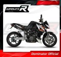 εξάτμιση σιγαστήρας DOMINATOR GP1 ΜΑΥΡΟ κατάλληλο για μοτοσυκλέτα KTM 990 SUPER Duke 2005 - 2013 2