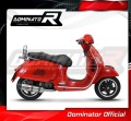 εξάτμιση τελικό DOMINATOR HP1 κατάλληλο για μοτοσυκλέτα Piaggio Vespa GTS 125 2007 - 2012 4