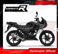 πλήρες σύστημα εξάτμισης με σιγαστήρα DOMINATOR Full System HP3 κατάλληλο για τη μοτοσικλέτα Honda CBF 125 2009 - 2014 4