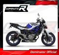 εξάτμιση σιγαστήρας DOMINATOR GP BLACK κατάλληλος για μοτοσυκλέτα Suzuki SFV 650 GLADIUS 2009 - 2015 2
