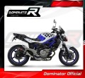 εξάτμιση τελικό DOMINATOR HP3 ΜΑΥΡΟ κατάλληλο για μοτοσυκλέτα Suzuki SFV 650 GLADIUS 2009 - 2015 2