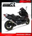 πλήρες σύστημα εξάτμισης με τελικό DOMINATOR Full System GP1 κατάλληλο για τη μοτοσυκλέτα Yamaha T-MAX 500 2008 - 2011 3