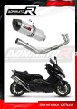 πλήρες σύστημα εξάτμισης με τελικό DOMINATOR Full System HP1 κατάλληλο για μοτοσυκλέτα Yamaha T-MAX 500 2008 - 2011
