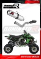 πλήρες σύστημα εξάτμισης με τελικό DOMINATOR Full System MX κατάλληλο για τη μοτοσικλέτα Kawasaki KFX 450 2008 - 2014