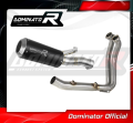 κομπλέ σύστημα εξάτμισης με τελικό DOMINATOR Full System GP BLACK κατάλληλο για μοτοσυκλέτα BMW F900XR 2020 - 2026 2