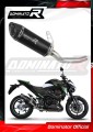 εξάτμιση τελικό DOMINATOR HP8 ΜΑΥΡΟ για μοτοσυκλέτα Kawasaki Z800 2013 - 2016