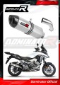 εξάτμιση τελικό DOMINATOR HP1 κατάλληλο για τη μοτοσυκλέτα Honda VFR 800 X Crossrunner 2015 - 2021