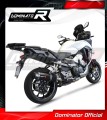 εξάτμιση τελικό DOMINATOR HP1 ΜΑΥΡΟ κατάλληλο για μοτοσυκλέτα Honda VFR 800 X Crossrunner 2015 - 2021