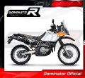 εξάτμιση σιγαστήρας DOMINATOR MX ΜΑΥΡΟΣ κατάλληλος για μοτοσικλέτα Suzuki DR 650SE 1997 - 2009 4