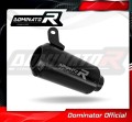 εξάτμιση σιγαστήρας DOMINATOR GPS ΜΑΥΡΟ κατάλληλο για μοτοσυκλέτα Yamaha YZF R6 2006 - 2016 2