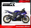 εξάτμιση σιγαστήρας DOMINATOR GPS ΜΑΥΡΟ κατάλληλο για μοτοσυκλέτα Yamaha YZF R6 2006 - 2016 4