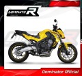 πλήρες σύστημα εξάτμισης με τελικό DOMINATOR Full System GP ΜΑΥΡΟ κατάλληλο για τη μοτοσυκλέτα Honda CB 650 F 2014 - 2018 2