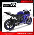 εξάτμιση τελικό DOMINATOR Τιτανίου GP3 κατάλληλο για μοτοσυκλέτα YZF R6 2017 - 2023 3