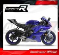 εξάτμιση τελικό DOMINATOR Τιτανίου GP3 κατάλληλο για μοτοσυκλέτα YZF R6 2017 - 2023 4