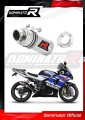 εξάτμιση τελικό DOMINATOR Bolt-on GP1 κατάλληλο για μοτοσυκλέτα Suzuki GSXR 1000 K1 - K4 2001 - 2004