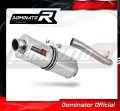 εξάτμιση τελικό DOMINATOR Slip-on Οβάλ συμβατή με τη μοτοσυκλέτα Suzuki GSXR 1000 K1 - K4 2001 - 2004 2