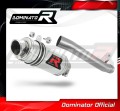 εξάτμιση τελικό DOMINATOR Slip-on GP1 κατάλληλο για τη μοτοσικλέτα Suzuki GSXR 1000 K1 - K4 2001 - 2004 2