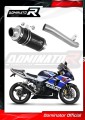 εξάτμιση τελικό DOMINATOR Slip-on GP1 ΜΑΥΡΟ κατάλληλο για μοτοσυκλέτα Suzuki GSXR 1000 K1 - K4 2001 - 2004