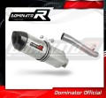 εξάτμιση σιγαστήρας DOMINATOR Slip-on HP1 κατάλληλος για μοτοσυκλέτα Suzuki GSXR 1000 K1 - K4 2001 - 2004 2