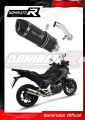 εξάτμιση τελικό DOMINATOR HP1 ΜΑΥΡΟ κατάλληλο για μοτοσυκλέτα Honda NC 700 / 750 S 2012 - 2020