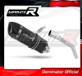 εξάτμιση σιγαστήρας DOMINATOR HP1 BLACK κατάλληλος για μοτοσυκλέτα Triumph TIGER 800 XC XR 2011 - 2014 2