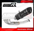 πλήρες σύστημα εξάτμισης με σιγαστήρα DOMINATOR Full System HP1 ΜΑΥΡΟ κατάλληλο για μοτοσικλέτα BMW K1200GT 2003 - 2005