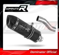 εξάτμιση σιγαστήρας DOMINATOR HP1 ΜΑΥΡΟ κατάλληλο για μοτοσικλέτα Benelli TRK 502X 2018 - 2021 2