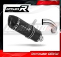 εξάτμιση τελικό DOMINATOR HP1 BLACK κατάλληλο για μοτοσυκλέτα Aprilia ETV 1200 Caponord 2013 - 2016 2