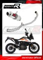 πλήρες σύστημα εξάτμισης με τελικό DOMINATOR Full System GP1 κατάλληλο για τη μοτοσυκλέτα KTM 390 Adventure 2020 - 2023 2