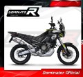 πλήρες σύστημα εξάτμισης με τελικό DOMINATOR Full System HP6 κατάλληλο για τη μοτοσυκλέτα Aprilia Tuareg 660 2021 - 2023 2
