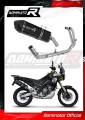 πλήρες σύστημα εξάτμισης με τελικό DOMINATOR Full System HP7 ΜΑΥΡΟ κατάλληλο για μοτοσυκλέτα Aprilia Tuareg 660 2021 - 2023 4