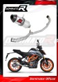 πλήρες σύστημα εξάτμισης με τελικό DOMINATOR Full System HP3 κατάλληλο για μοτοσυκλέτα KTM 390 Duke 2021 - 2023 2