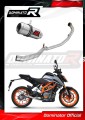 complete exhaust system with muffler DOMINATOR Full System GP fits to KTM 390 Duke 2021  2023 2