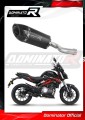 εξάτμιση τελικό DOMINATOR HP5 ΜΑΥΡΟ που ταιριάζει στη μοτοσυκλέτα Benelli BN 302 S 2016 - 2020