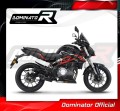 εξάτμιση τελικό DOMINATOR HP5 ΜΑΥΡΟ που ταιριάζει στη μοτοσυκλέτα Benelli BN 302 S 2016 - 2020 4