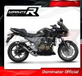 εξάτμιση σιγαστήρας DOMINATOR GP1 ΜΑΥΡΟ κατάλληλο για μοτοσικλέτα Kawasaki Z750 2004 - 2006 4