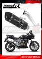 εξάτμιση τελικό DOMINATOR HP1 ΜΑΥΡΟ κατάλληλο για μοτοσυκλέτα Kawasaki Z750 2004 - 2006