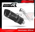 εξάτμιση τελικό DOMINATOR HP1 ΜΑΥΡΟ κατάλληλο για μοτοσυκλέτα Kawasaki Z750 2004 - 2006 2