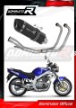 πλήρες σύστημα εξάτμισης με τελικό DOMINATOR Full System HP1 ΜΑΥΡΟ κατάλληλο για μοτοσυκλέτα Suzuki GS 500E 1989 - 2009