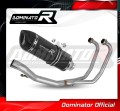 kompletny układ wydechowy z tłumikiem DOMINATOR Full System HP1 CZARNY pasujący do motocykla Suzuki GS 500E 1989 - 2009 2